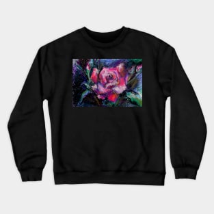 Pink Rose Crewneck Sweatshirt